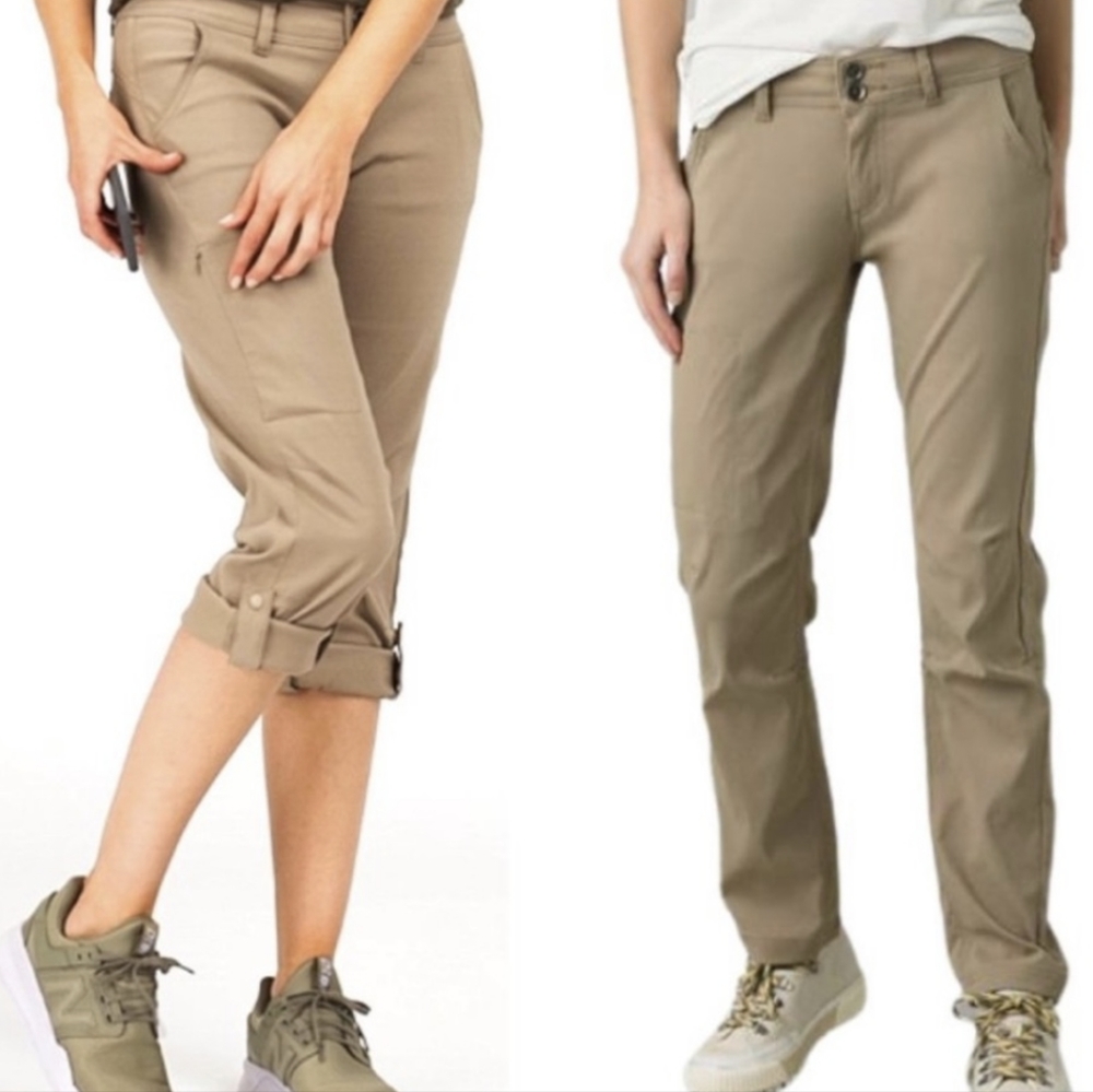 Prana halle pant - light grey